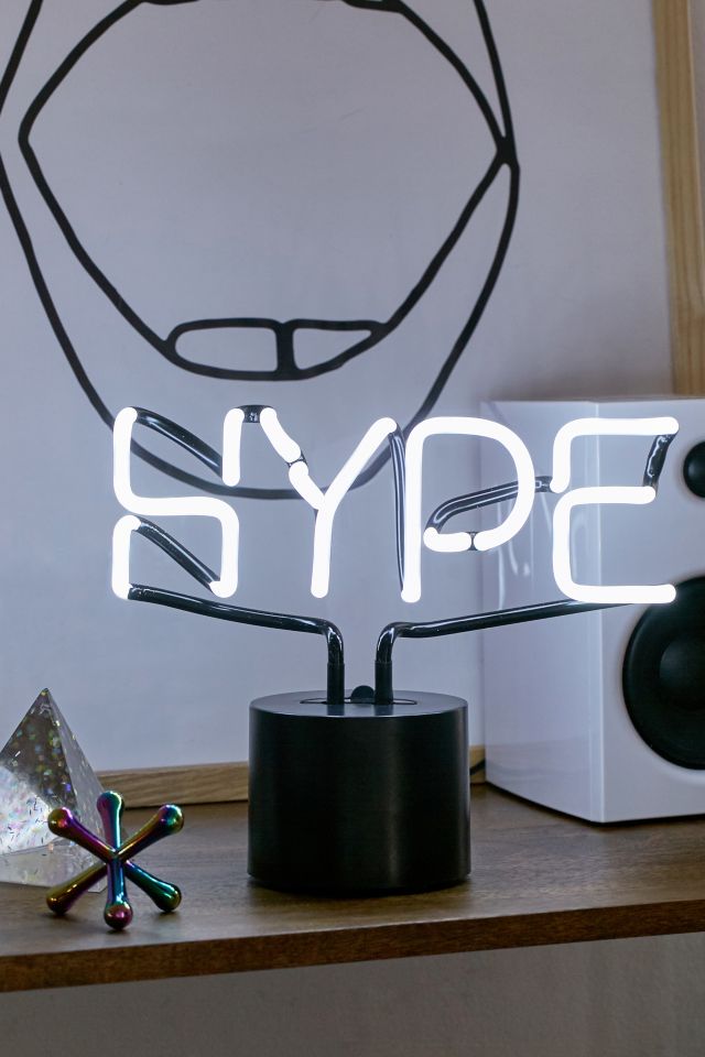 Hype Neon Sign Table Lamp #1