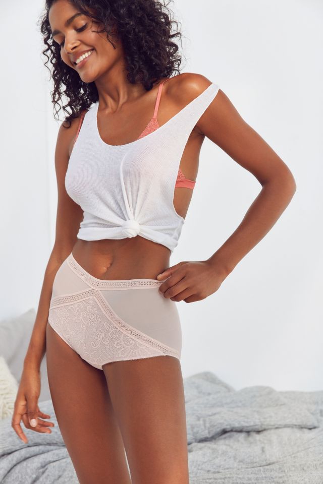 Dare To Desire Mesh Lace High-Waisted Panty #5