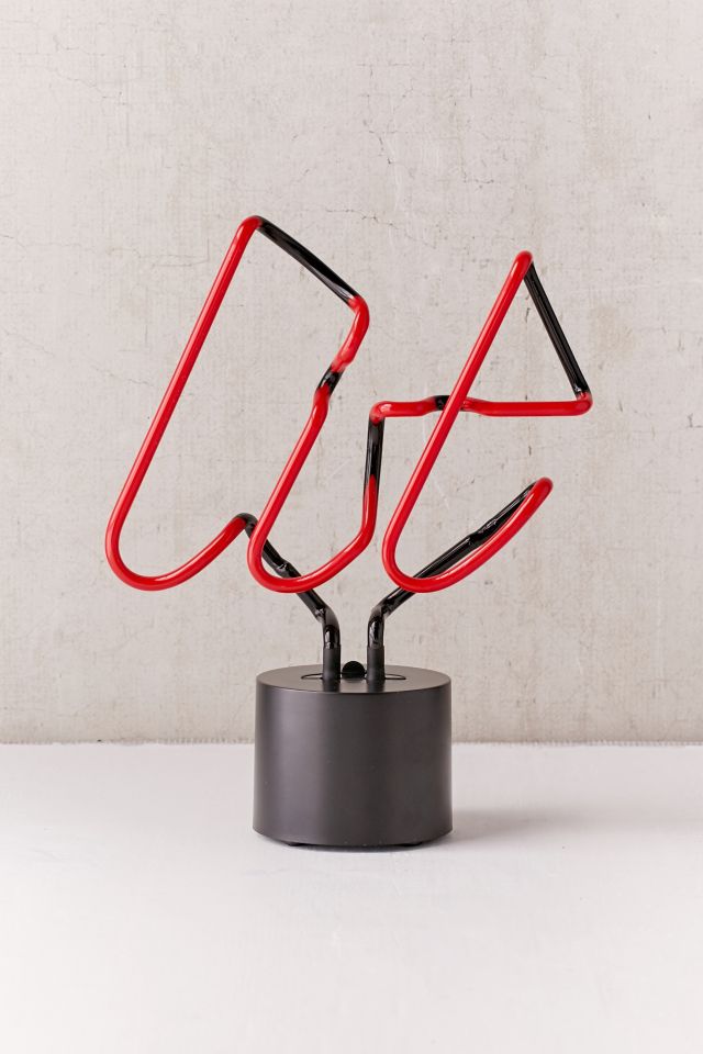 Lit Neon Sign Table Lamp #2