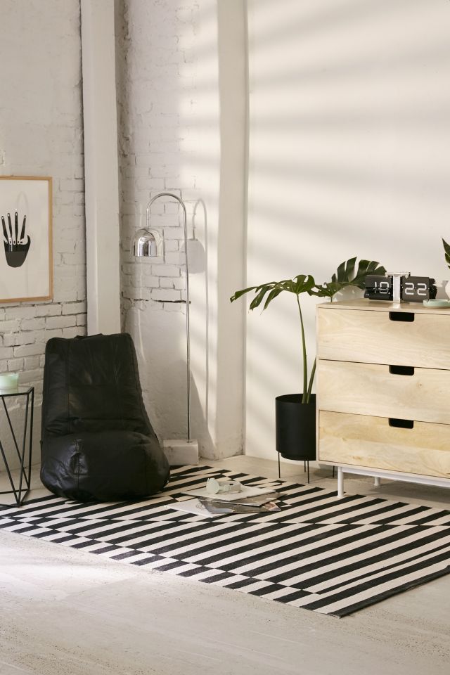 Offset Geo Stripe Rug #1