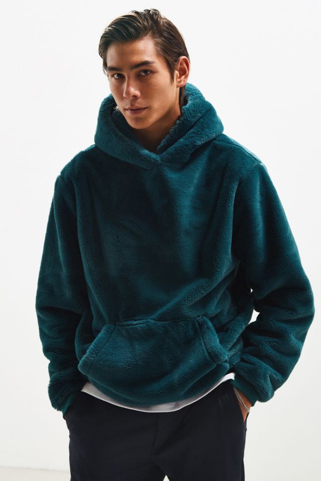 Fuzzy best sale hoodie mens