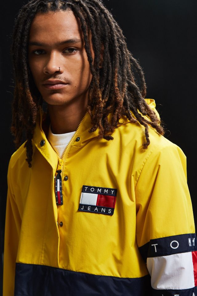 Tommy hilfiger colorblocked on sale pullover windbreaker jacket