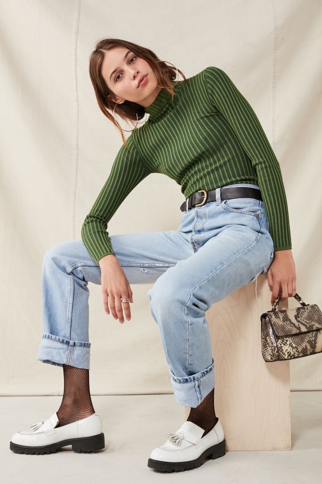 Urban Renewal Recycled Shredded-Back Levi’s Jean #1