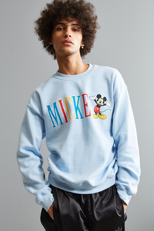 Mickey Mouse Hold On Crew Neck Sweatshirt #2