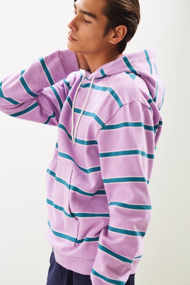 Urban outfitters best sale striped hoodie