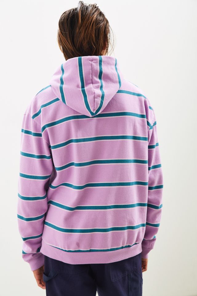 Urban outfitters striped hoodie sale