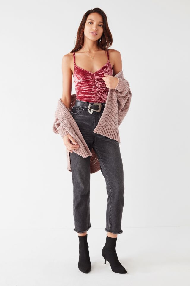 UO Plush Chenille Cardigan #1