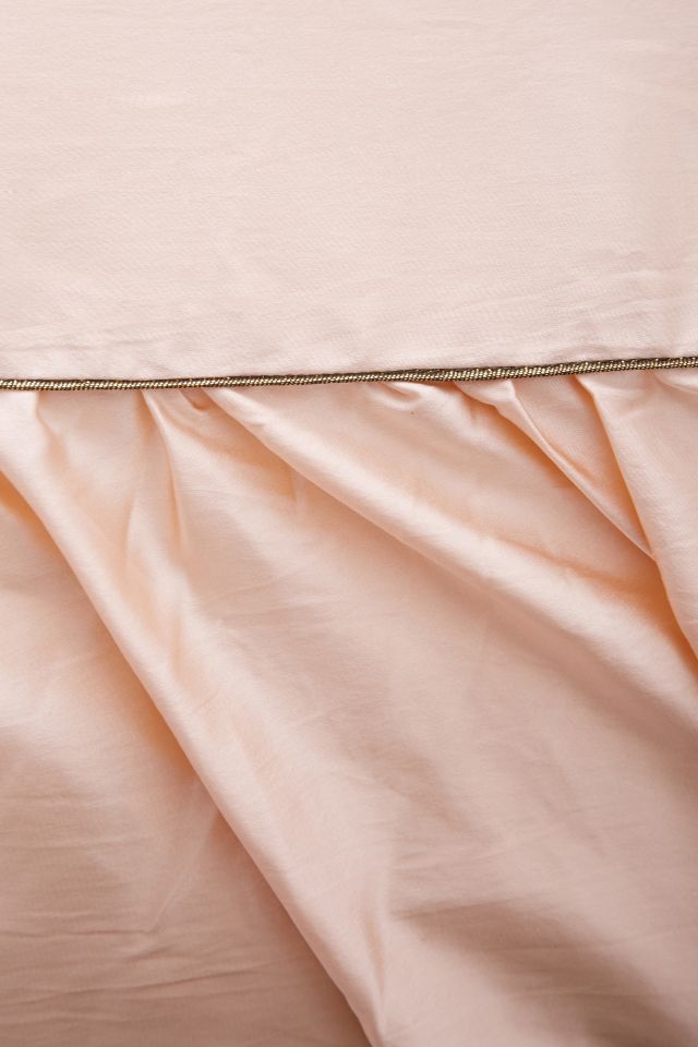 Modern Ruched Satin Duvet Cover #3
