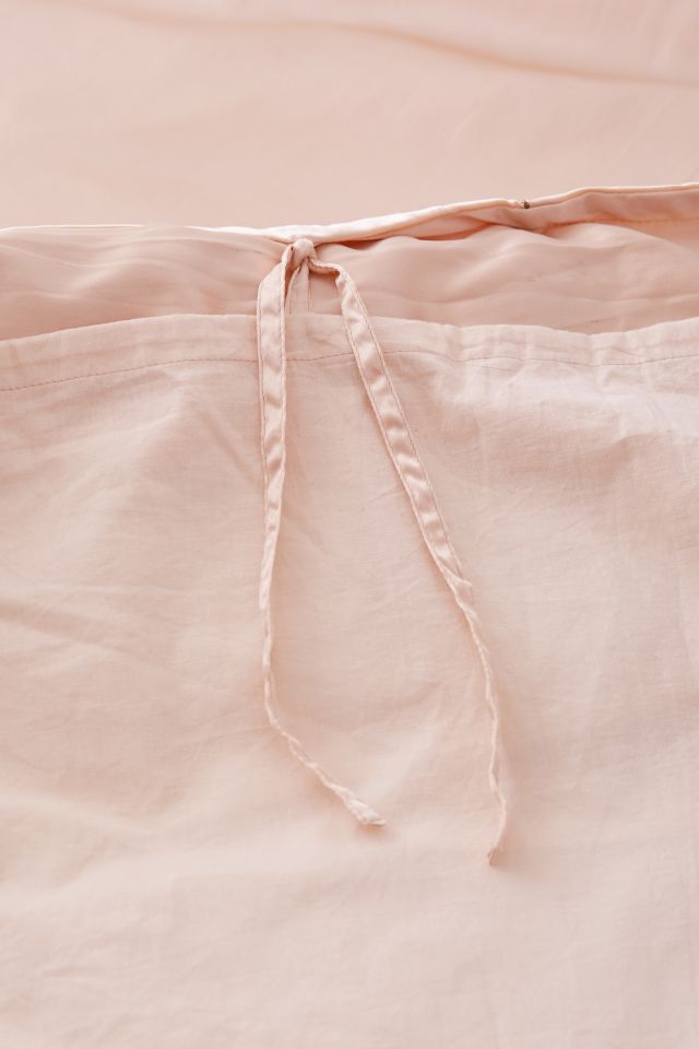 Modern Ruched Satin Duvet Cover #5