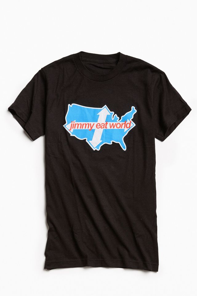 Jimmy Eat World Across America Tee | Urban Outfitters