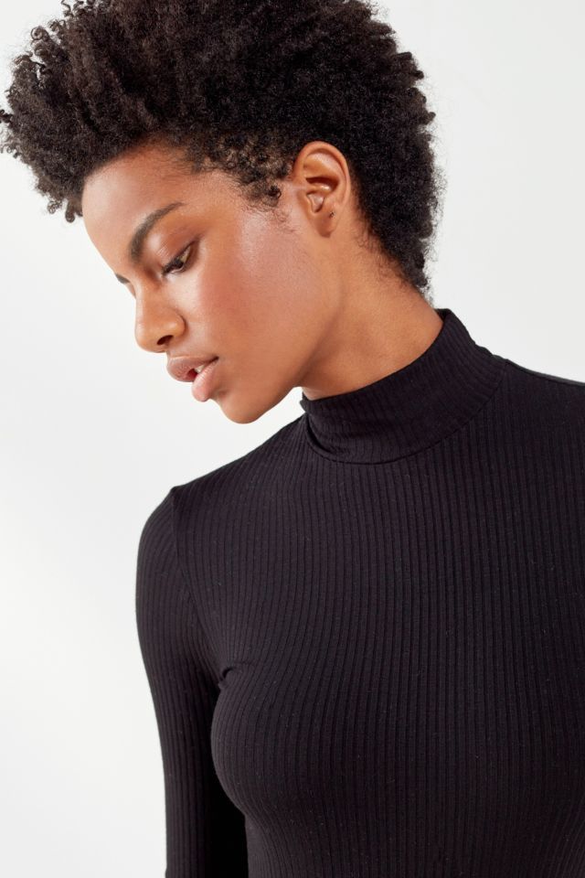 Out From Under Ribbed Turtleneck Bodysuit #5