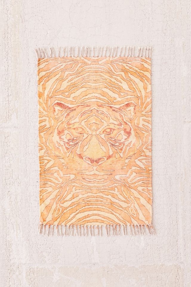 Hidden Tiger Print Rug #1
