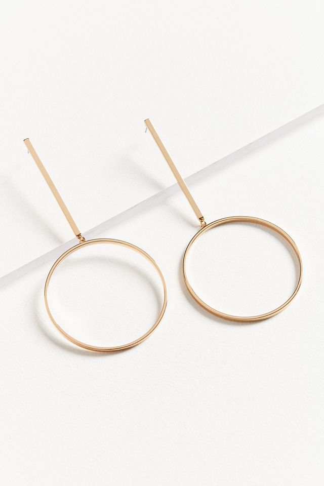 Jenny Bird Edie Drop Hoop Earring #1
