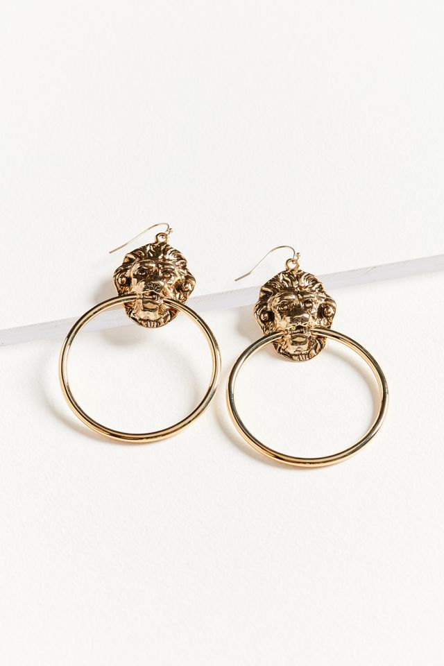 Vanessa Mooney Vandal Statement Hoop Earring #1