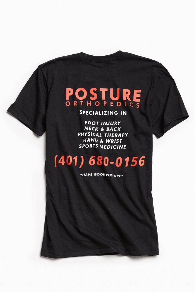 Good Posture Orthopedic Service Tee