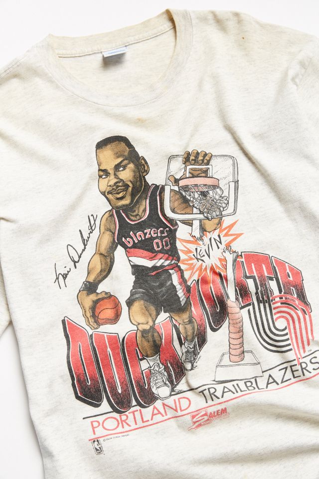 Vintage NBA Portland Trail Blazers Kevin Duckworth Tee #1