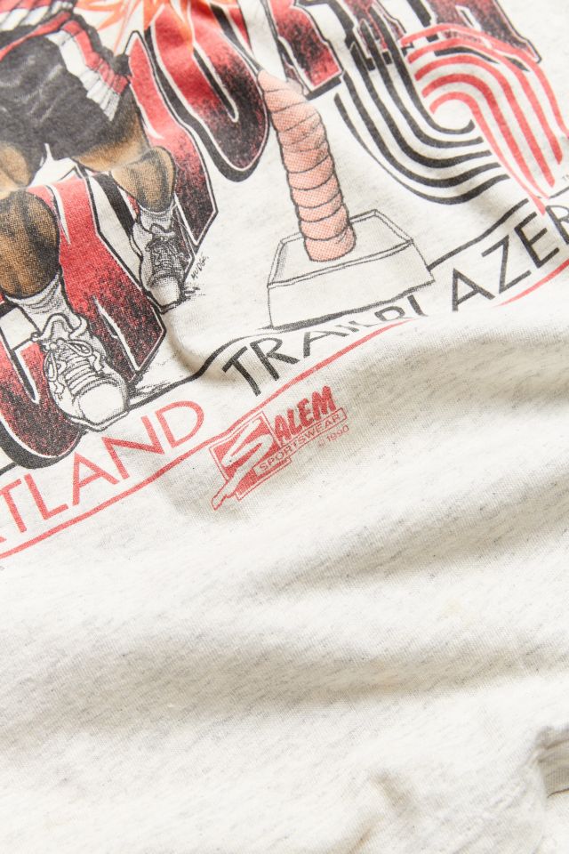 Vintage NBA Portland Trail Blazers Kevin Duckworth Tee #2