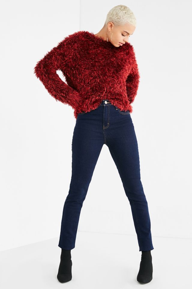 UO Tara Fuzzy Pullover Sweater #2