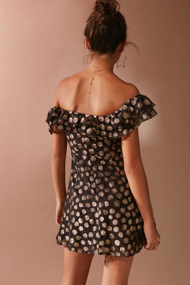 Minirobe à volant Lottie For Love & Lemons #1