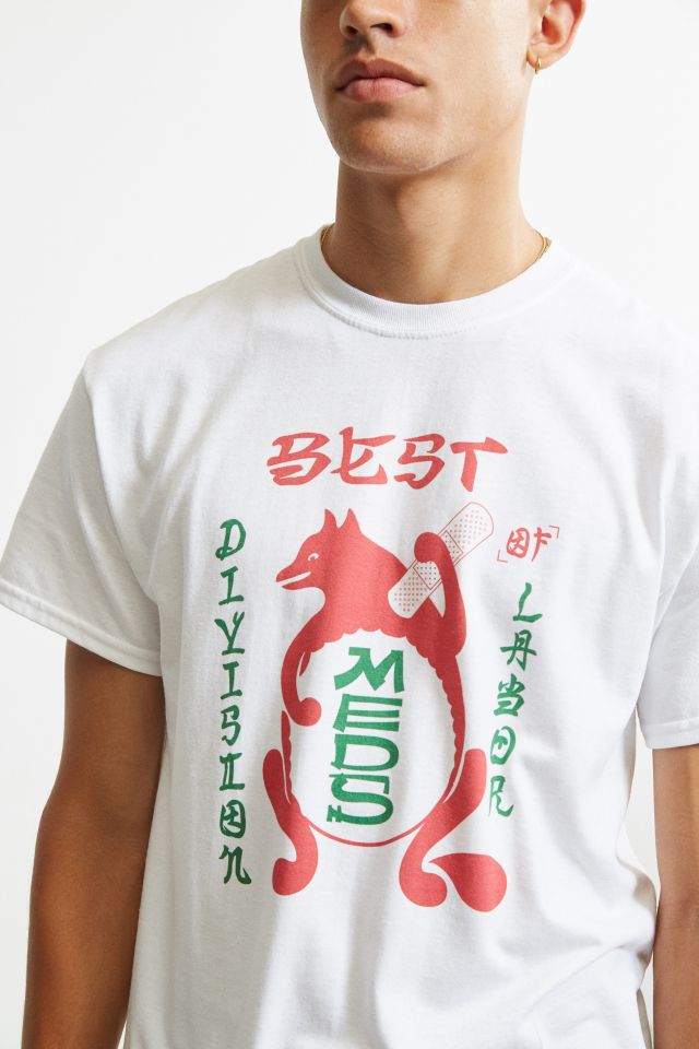 T-shirt à renard Best Meds Division Of Labor #4