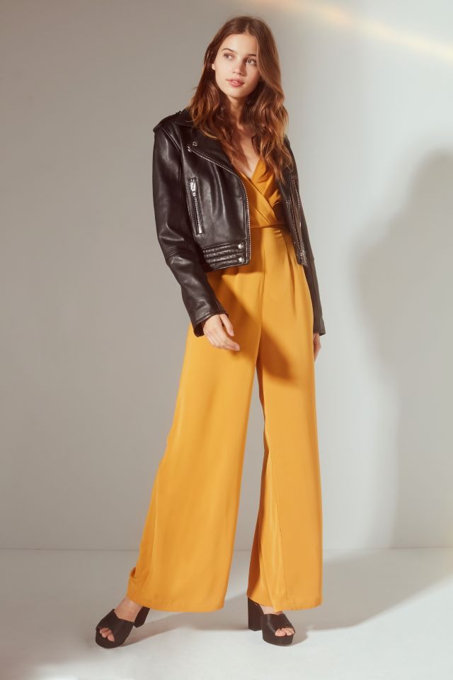 UO Halter Surplice Jumpsuit #3