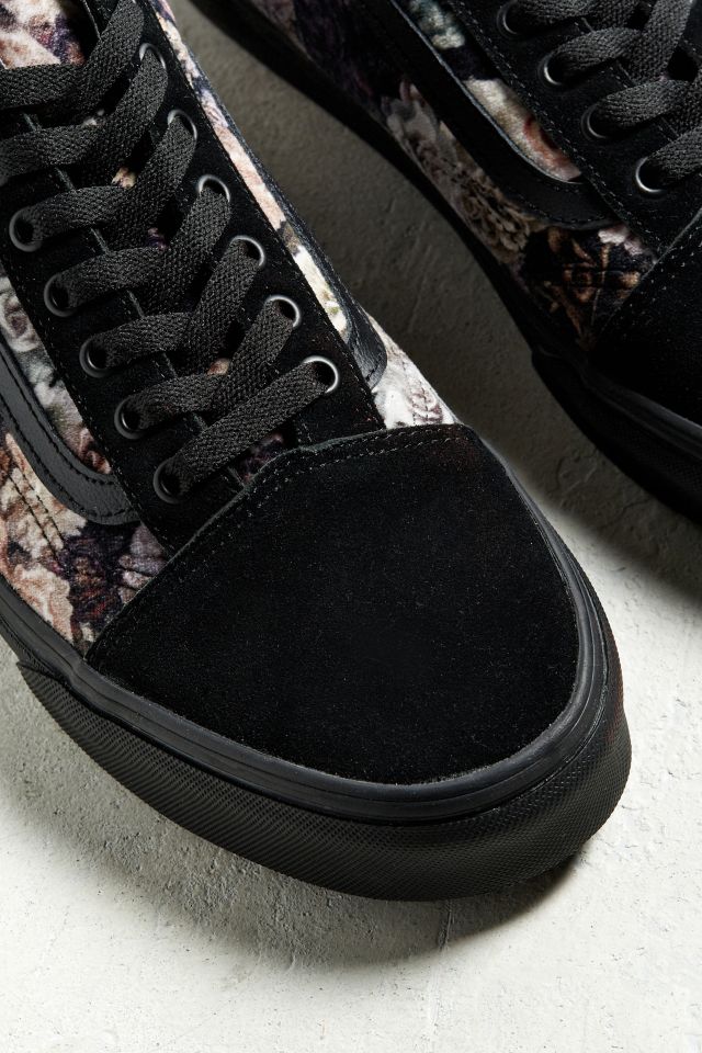 Vans Old Skool Floral Velvet Sneaker #2