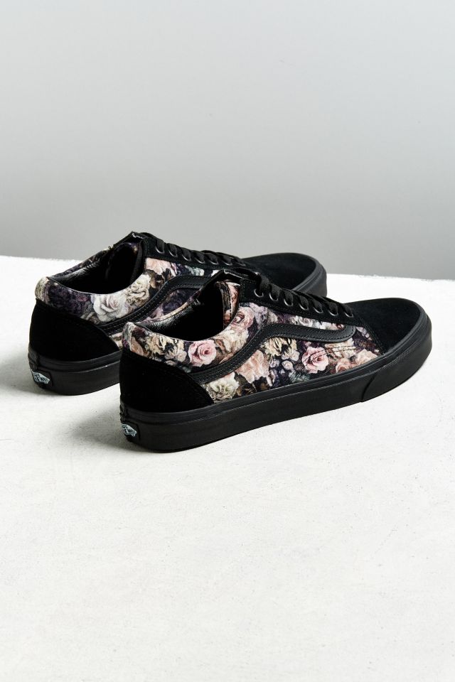 Vans Old Skool Floral Velvet Sneaker #3