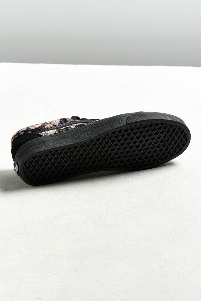 Vans Old Skool Floral Velvet Sneaker #5