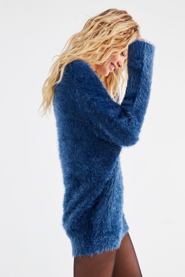 UO Oversized Fuzzy Sweater #5