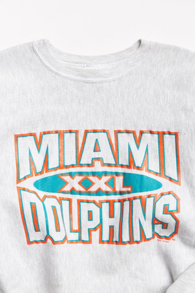 Miami Dolphins Football Vintage Crewneck Sweatshirt - Cruel Ball