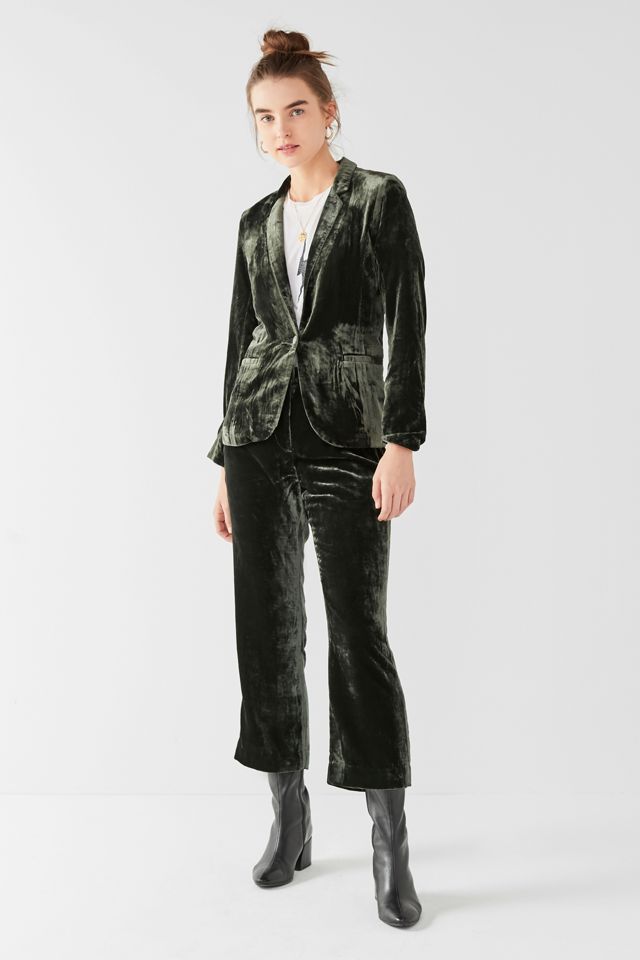 UO Morris Velvet Blazer  #1