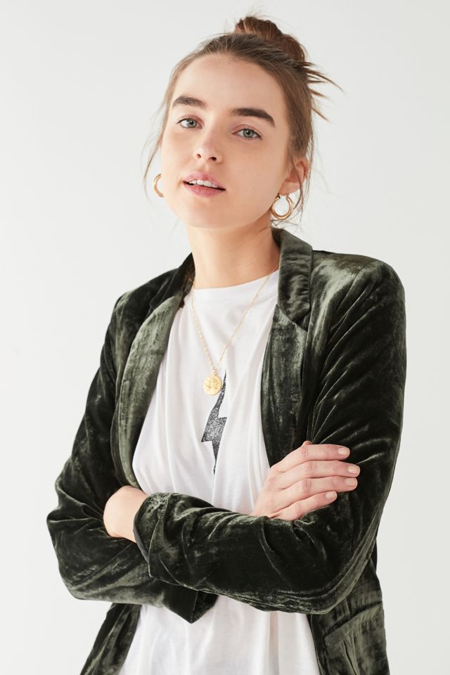Blazer en velours Morris UO  #4