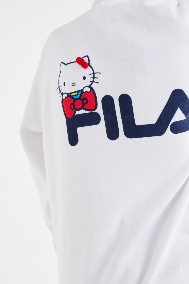 Complex kern Harnas FILA X Sanrio For UO Hoodie Sweatshirt | Urban Outfitters