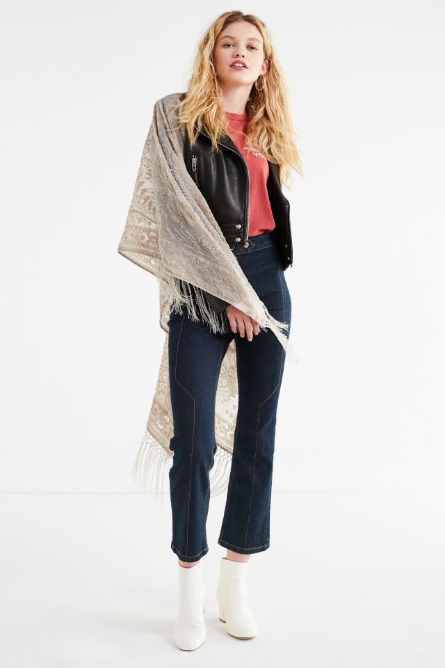 Echo Velvet Burnout Kimono #1