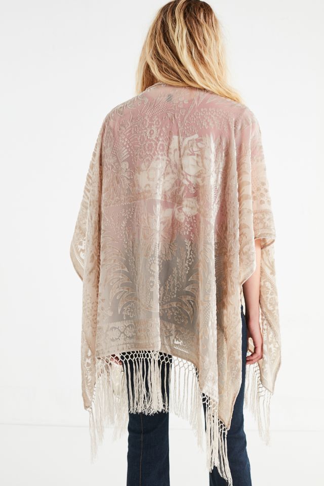 Echo Velvet Burnout Kimono #3