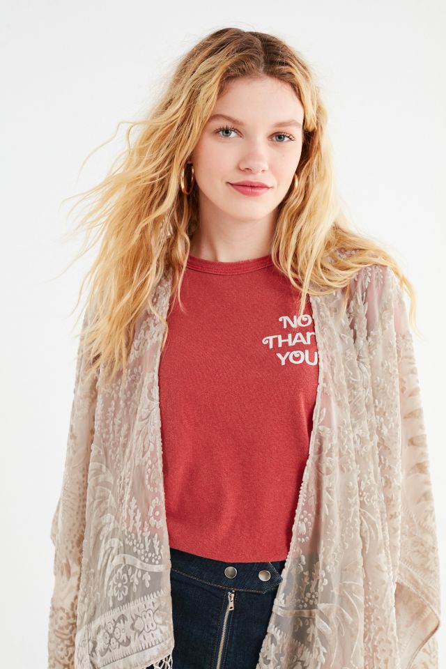 Echo Velvet Burnout Kimono #4