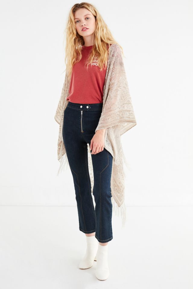 Echo Velvet Burnout Kimono #5