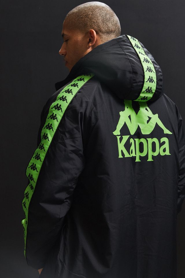 houder krant Noord West Kappa X UO Hooded Parka Jacket | Urban Outfitters