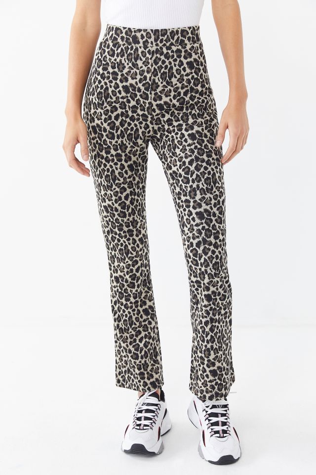 Urban Outfitters Uo Casey Kick Flare Pant in Black