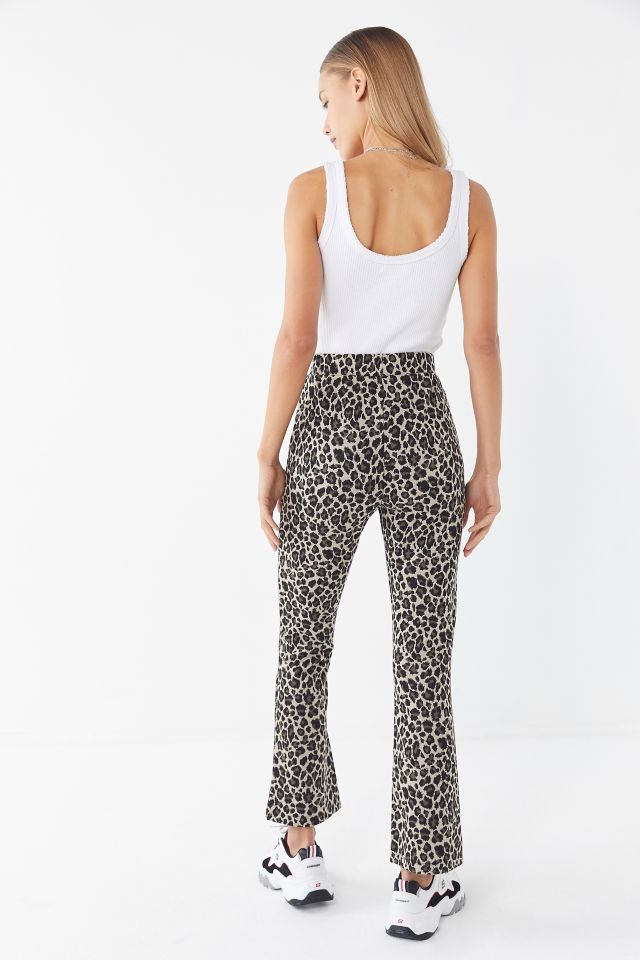 Urban Outfitters Uo Casey Kick Flare Pant in Black