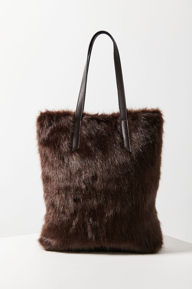 Faux Fur Tote Bag #2