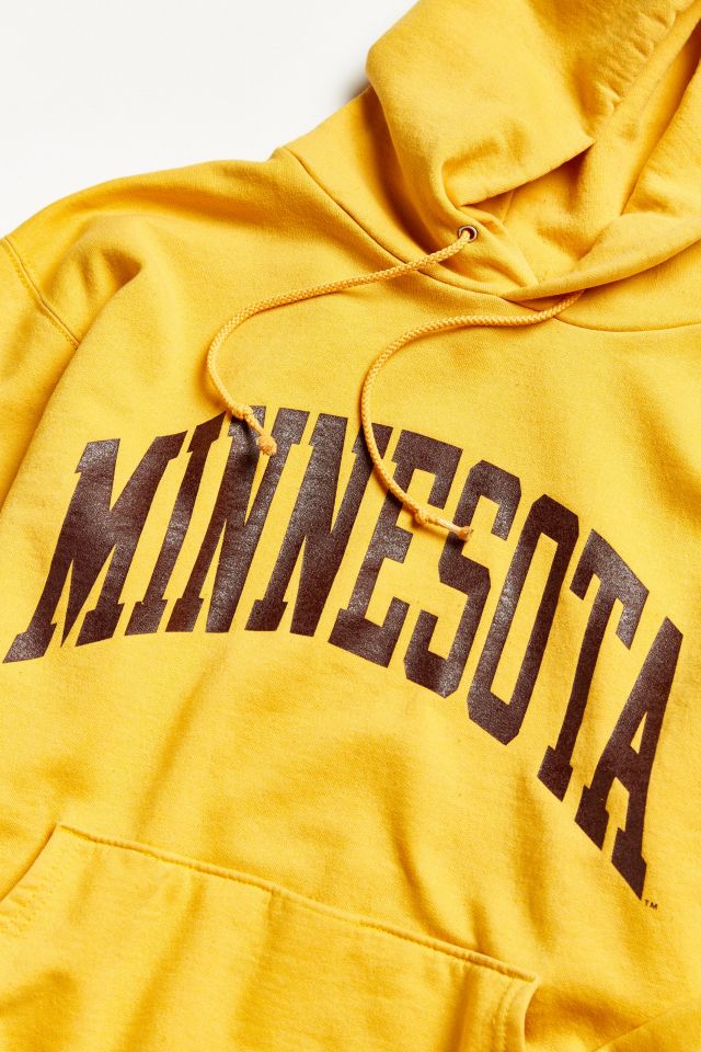 Vintage Champion Minnesota Gold Hoodie Sweatshirt | Urban Outfitters Canada