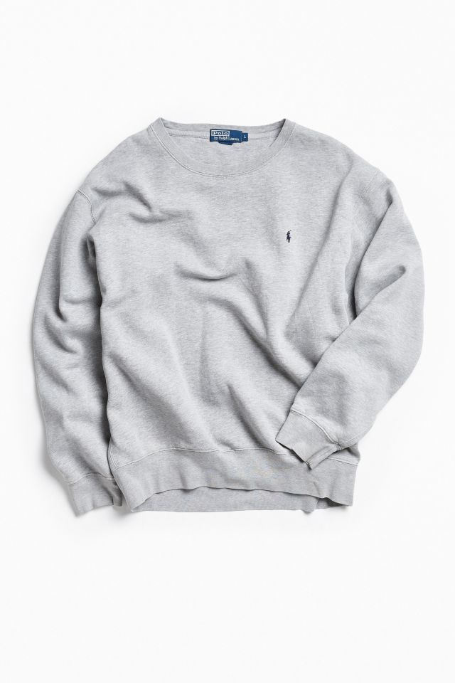 Vintage grey crew neck sweatshirt cheap