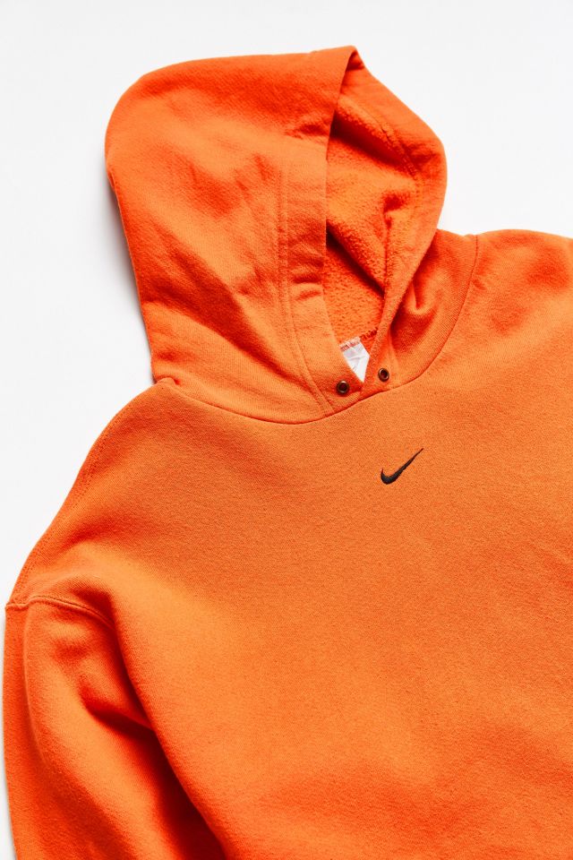 Wordt erger breed Soeverein Vintage Nike Orange Logo Hoodie Sweatshirt | Urban Outfitters