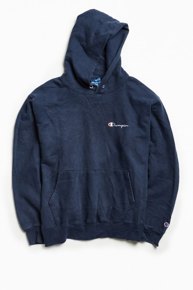 Champion sweater dark blue hoodie best sale