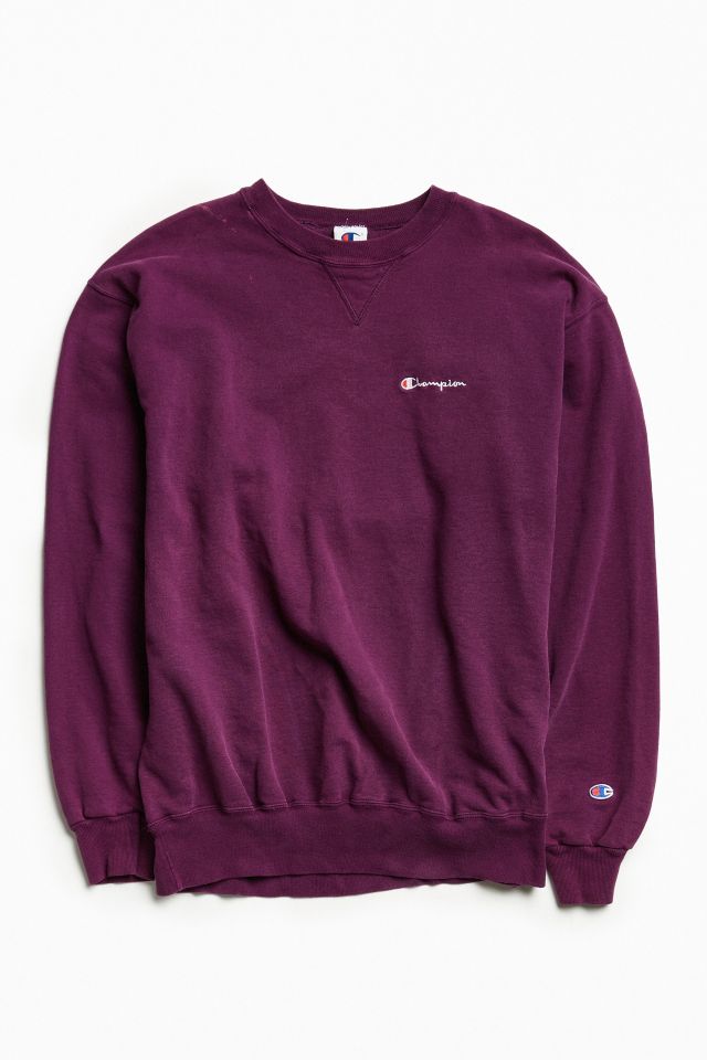 Urban outfitters hotsell purple champion hoodie