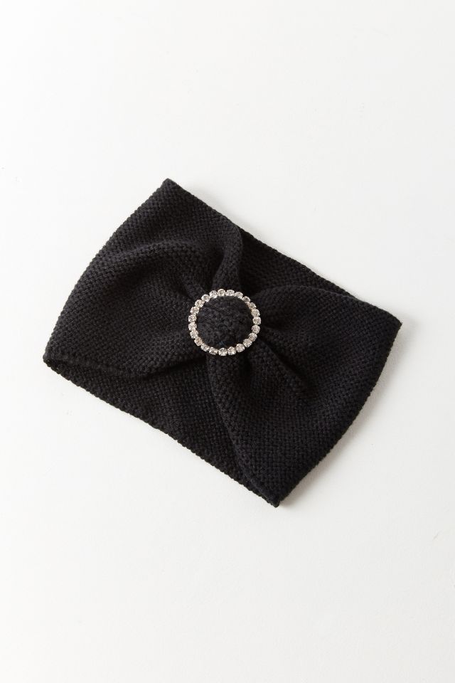 Bandeau en tricot à pierres du Rhin #1