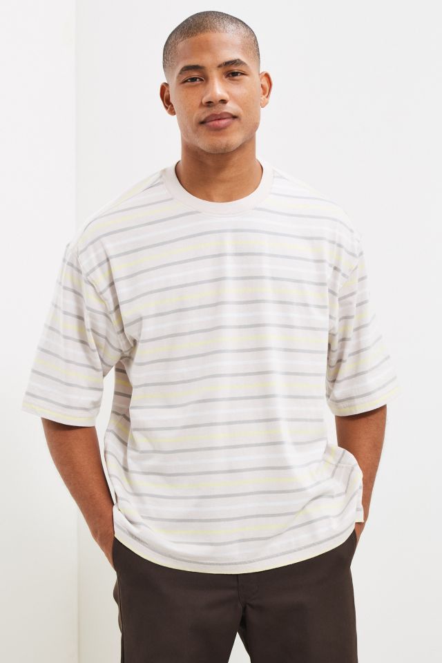 UO Striped Oversized Tee | Urban Outfitters