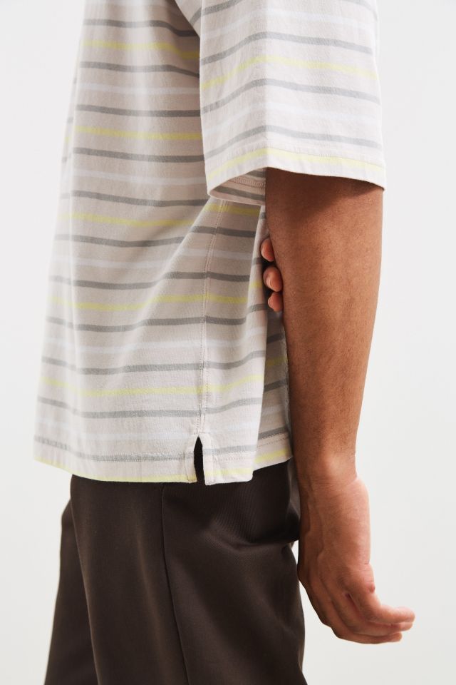 UO Striped Oversized Tee #4
