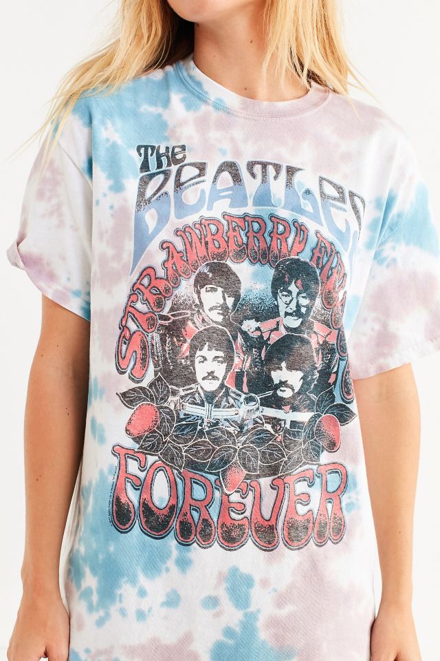 T-shirt Strawberry Fields Beatles Junk Food #2